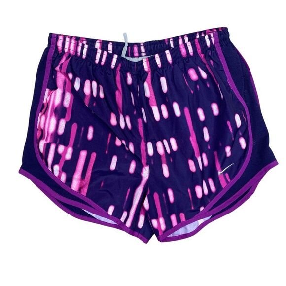 Nike Womens Tempo Shorts Size Small Purple and Magenta - Picture 1 of 5
